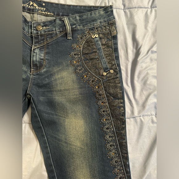 Montana West limited collection bling bootcut jeans - Picture 5 of 15